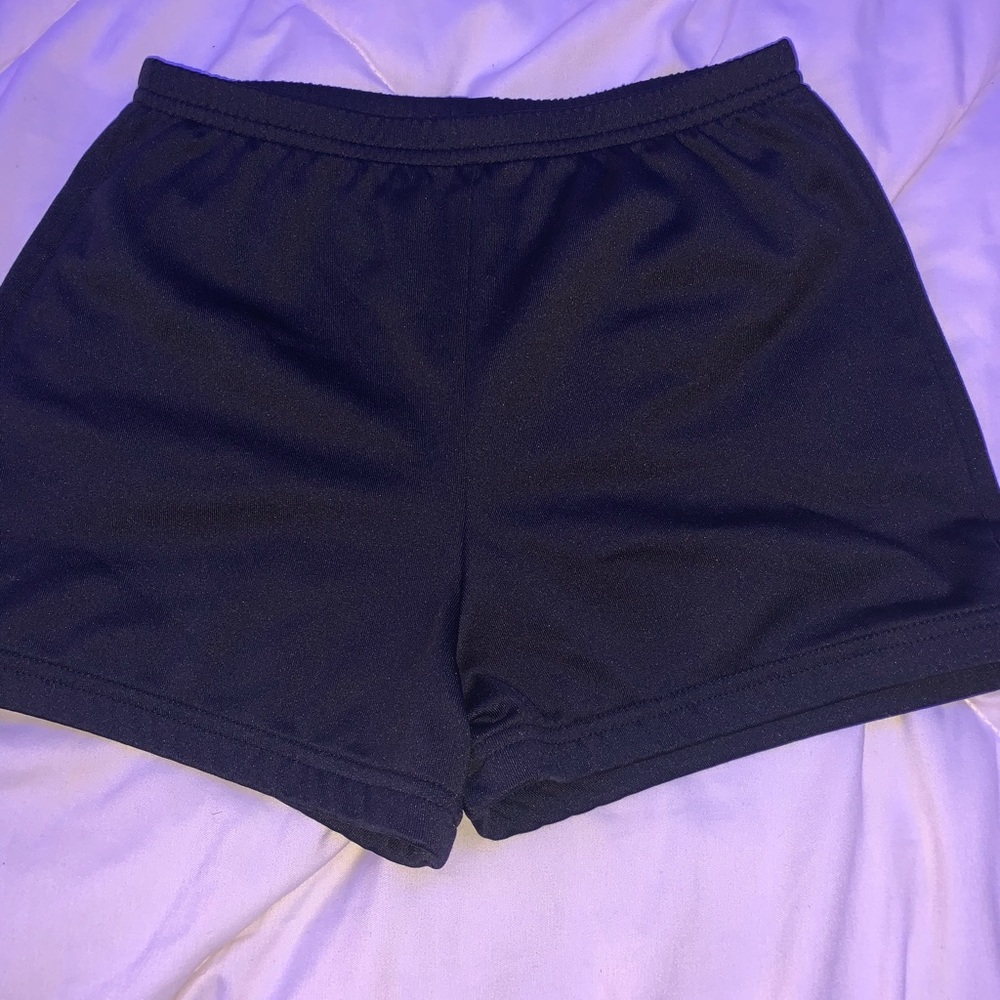 Black Spandex Shorts